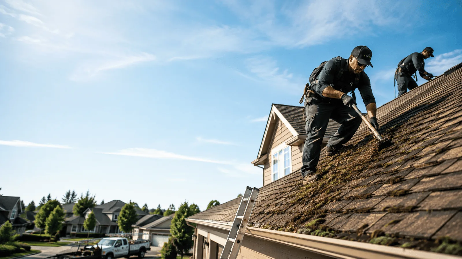 Roof Moss Removal in El Prado, NM near me
